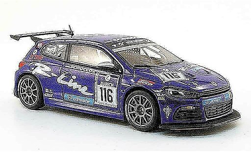 Volkswagen Scirocco R 1/43 Norev gt 24 no.116 line 24h nurburgring 2008 modellini auto