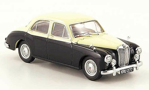 MG ZB Varitone 1/43 Oxford elfenbeinbianco nero modellini auto