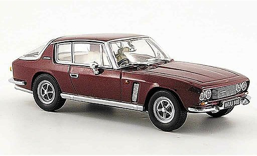 Jensen MK1 Base 1/43 Oxford Interceptor rosso modellini auto