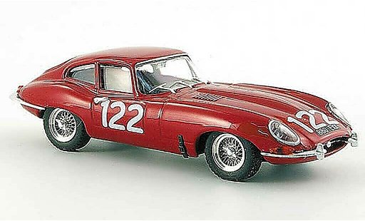 Jaguar E-Type 1963 1/43 Best E Coupe Targa Florio No.122 Ravetto/Baggio modellini auto