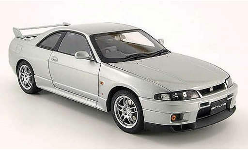 Nissan Skyline R33 1/18 Autoart gt-r v-spec grigio 1997 modellini auto