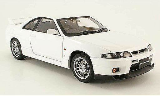 Nissan Skyline R33 1/18 Autoart gt-r v-spec bianco 1997 modellini auto