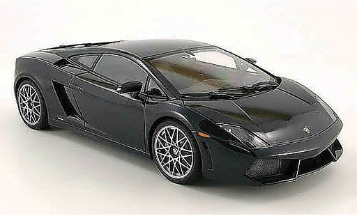 Lamborghini Gallardo LP560-4 LP560-4 1/18 Autoart nero 2008 modellini auto