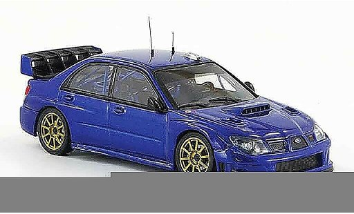 Subaru Impreza WRC 1/43 Autoart blu plain body version 2008 modellini auto