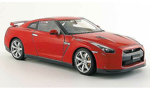 Nissan Skyline R35 1/18 Autoart gt-r rosso 2008 modellini auto