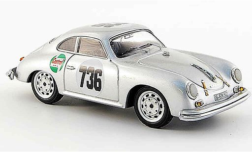 Porsche 356 1958 1/43 Schuco A Carrera No.736 Castrol vincitore Caracas modellini auto