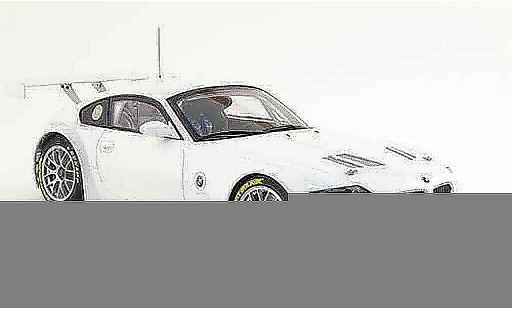 Bmw Z4 course 1/18 Autoart E85 race car coupe plain body bianco 2007 modellini auto