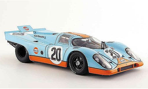 Porsche 917 1971 1/18 Autoart k no20 gulf steve mcqueen 24h le mans modellini auto