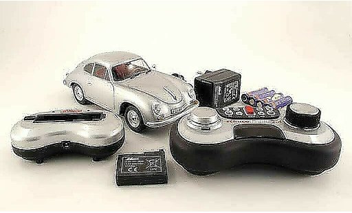 Porsche 356 A A 1/18 Schuco A coupe grigio con funktionen modellini auto