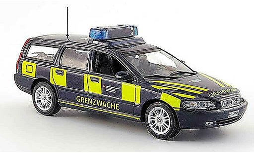 Volvo V70 Base 1/43 Minichamps Station wagon Grenzwache Schweizer Zoll modellini auto