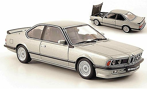 Bmw 635 CSi 1/43 Autoart M grigio modellini auto