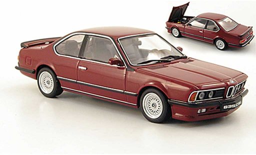 Bmw 635 CSi 1/43 Autoart M rosso modellini auto