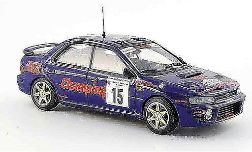 Subaru Impreza Base 1/43 Trofeu 4x4 no.15 dritter platz tour de corse 1996 modellini auto