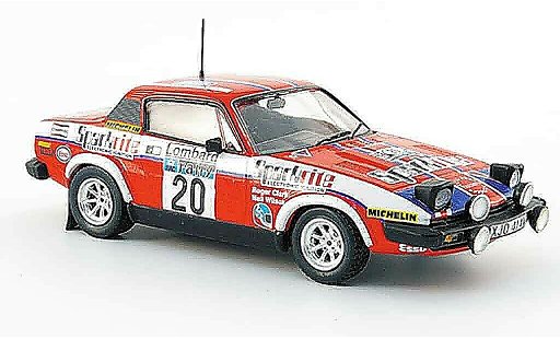 Triumph TR7 1980 1/43 Trofeu No.20 Sparkrite Clark Wilson RAC Rally modellini auto
