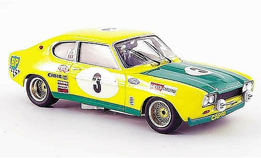 Ford Capri RS 2600 1/43 Trofeu No.3 Zweiter Platz 24H Spa 1972 modellini auto