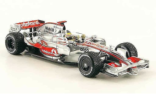 Mercedes F1 2008 1/43 Minichamps McLaren MP 4 23 No.22 Vodafone Weltmeister modellini auto