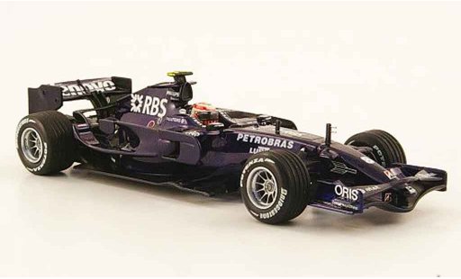 Toyota F1 Williams 1/43 Minichamps fw30 no.8 rbs k.nakajima 1. 3. februar 2008 modellini auto
