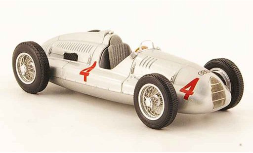 Auto Union Typ D course 1/43 Minichamps No.4 vincitore GP Britannien 1938 modellini auto