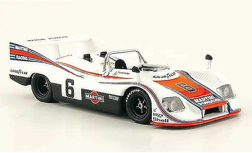 Porsche 936 1976 1/43 Minichamps 76 No.6 Martini vincitore 500 KM Dijon modellini auto