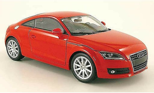 Audi TT coupe 1/18 Minichamps rosso 2006 modellini auto