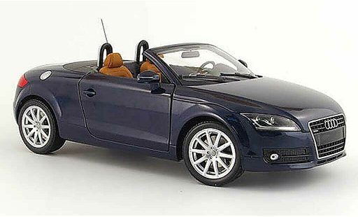 Audi TT roadster 1/18 Minichamps blu 2006 modellini auto