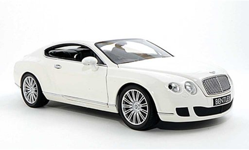 Bentley Continental GT 1/18 Minichamps bianco 2008 modellini auto