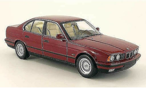 Bmw 535 berline 1/18 Minichamps 1988 i (e34) rosso modellini auto