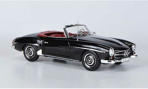 Mercedes 190 Base 1/18 Minichamps (W 121) nero 1955 modellini auto