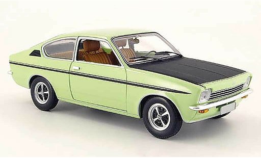 Opel Kadett C coupe 1/18 Minichamps c sr verde 1976 modellini auto