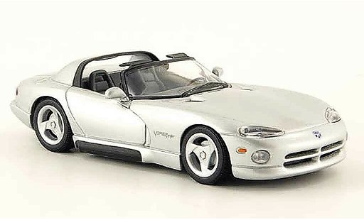 Dodge Viper RT 10 1/43 Minichamps grigio metallisee 1993 modellini auto