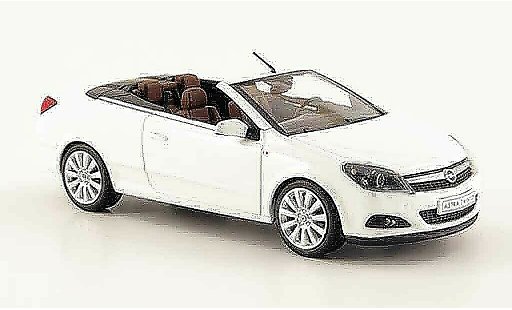 Opel Astra Twin Top 1/43 Minichamps cabriolet bianco 2006 modellini auto