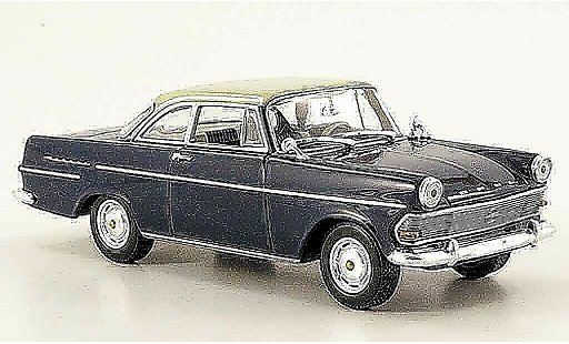 Opel Rekord P2 1/43 Minichamps p 2 coupe blu grigio 1960 modellini auto