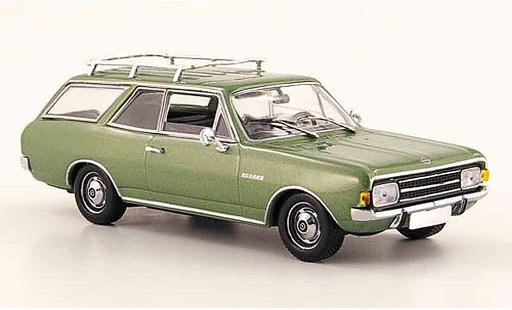 Opel Rekord C 1/43 Minichamps caravan verde 1966 modellini auto