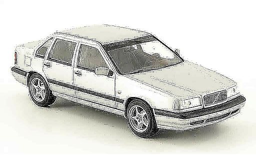 Volvo 850 Base 1/43 Minichamps grigio 1994 modellini auto