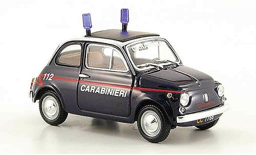 Fiat 500 C 1/43 Minichamps Carabinieri italienische police 1965 modellini auto