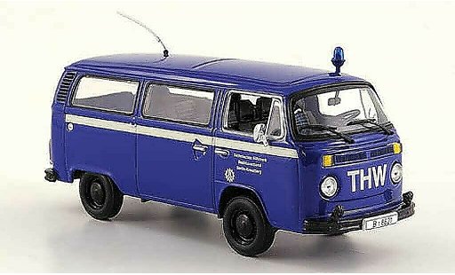 Volkswagen T2 B 1/43 Minichamps Bus THW Berlin-Kreuzberg 1979 modellini auto