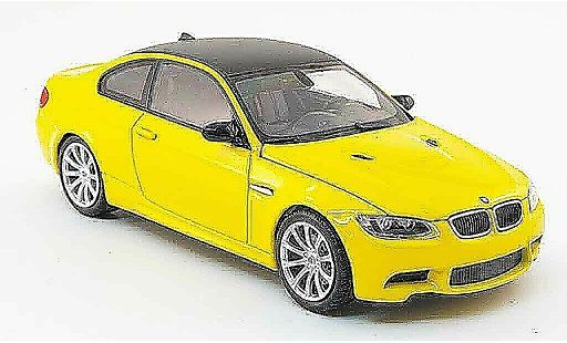 Bmw M3 coupe 1/43 Minichamps E92 giallo Linea Giallo 2008 modellini auto