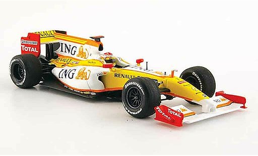 Renault F1 2009 1/43 Minichamps f 1 showcar no.7 modellini auto