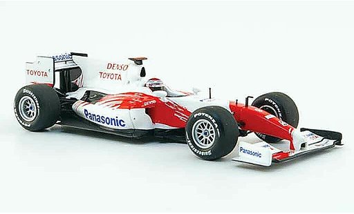 Toyota F1 Showcar 1/43 Minichamps panasonic j.trulli 2009 modellini auto