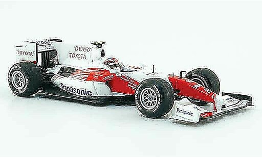 Toyota F1 Showcar 1/43 Minichamps f 1 panasonic t.glock 2009 modellini auto