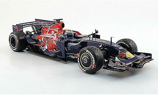 Toro Rosso STR3 Base 1/18 Minichamps no.14 red bull f1 saison 2008 s.bourdais modellini auto