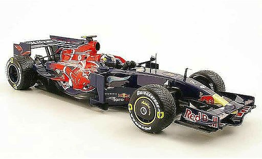 Toro Rosso STR3 Base 1/18 Minichamps no.15 red bull s.vettel gp italien 2008 modellini auto