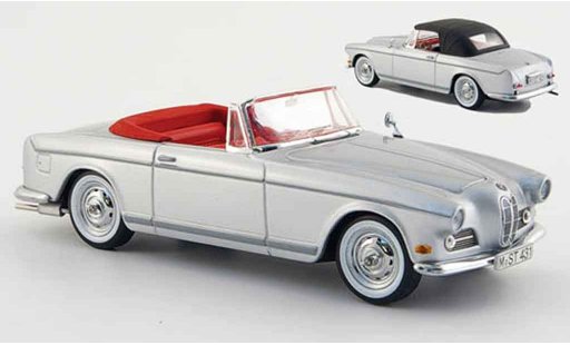 Bmw 503 cabriolet 1/43 Schuco grigio metallisee inklusive Softtop 1956 modellini auto