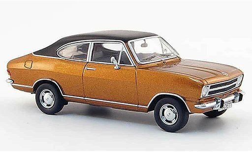 Opel Kadett B B 1/43 Schuco coupe bronze nero 1967 modellini auto