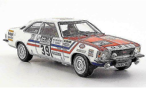 Opel Commodore B 1/43 Schuco gs e no.39 rallye england 1973 modellini auto