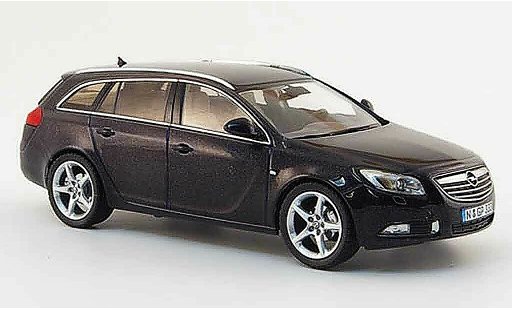 Opel Insignia Sports Tourer 1/43 Schuco nero 2008 modellini auto