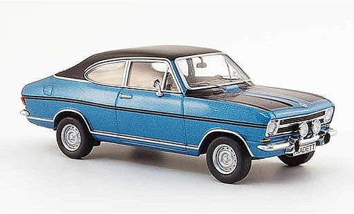 Opel Kadett B B 1/43 Schuco coupe rallye blu 1970 modellini auto