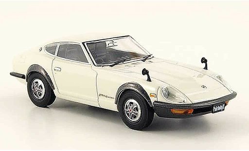 Nissan 240 ZG 1/43 Ebbro Fairlady bianco 1971 modellini auto