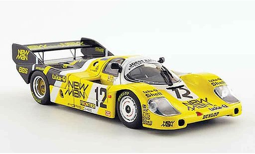 Porsche 956 1983 1/43 Ebbro No.12 Newman WEC Japan modellini auto