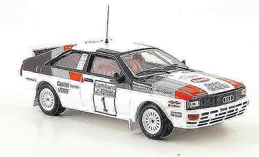 Audi Quattro rallye 1/43 Vitesse No.1 Mikkola Hertz Rally England 1982 modellini auto
